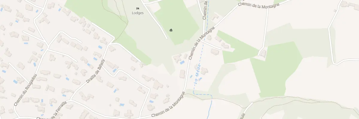 Plan du 559 Che de la Montagne à Bédoin