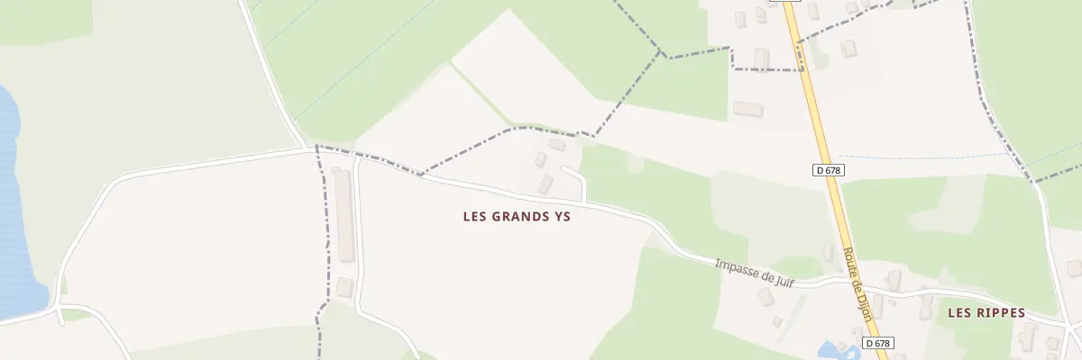 Plan du 304 Imp de Juif à Saint-Usuge
