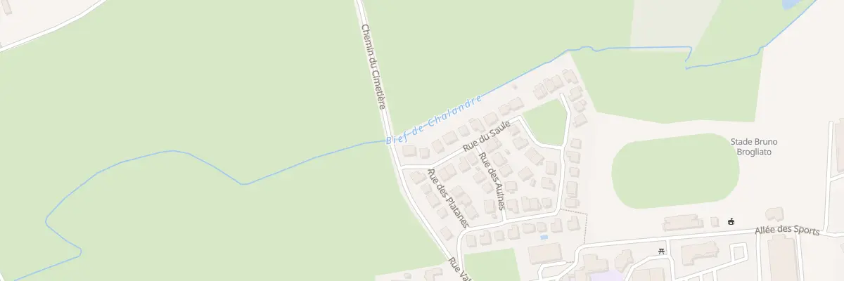 Plan du 27 Rue du Saule à Saint-Denis-lès-Bourg