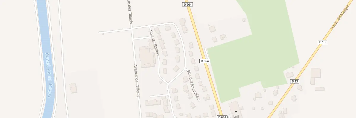 Plan du 9 Rue du Jolibois à Stenay