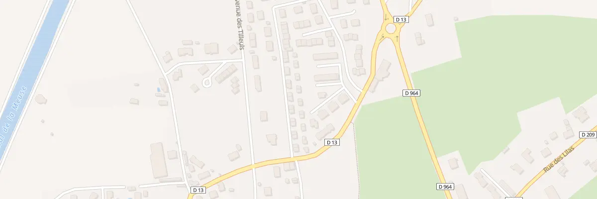 Plan du 17 Rue du Docteur Ginestet à Stenay