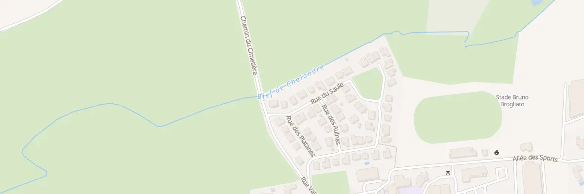 Plan du 59 Rue du Saule à Saint-Denis-lès-Bourg