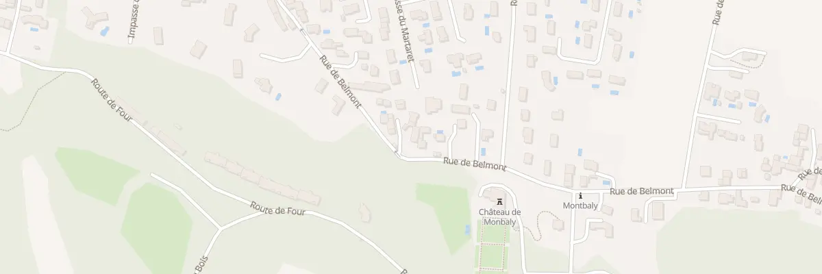 Plan du 27B Rue Belmont à Vaulx-Milieu