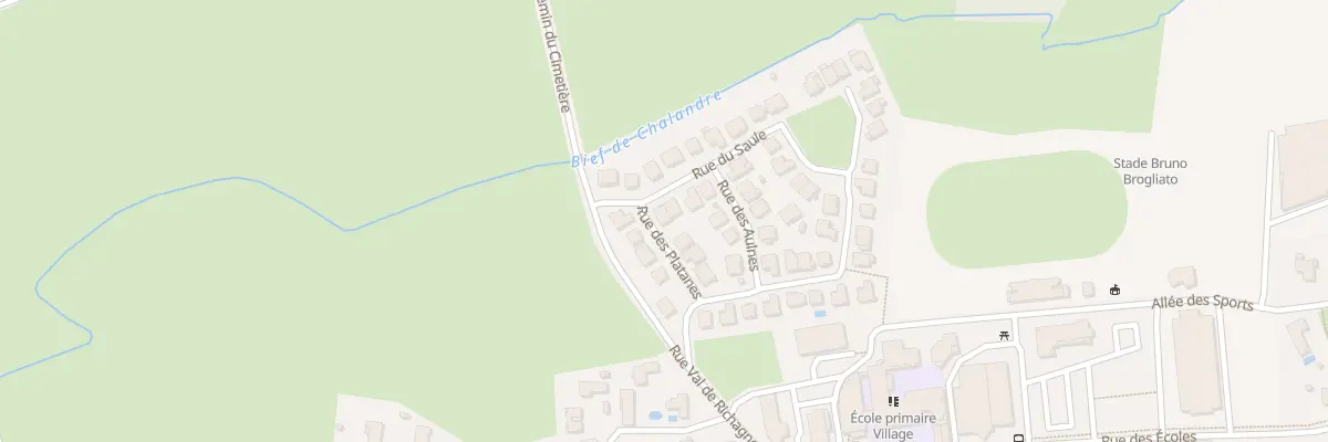 Plan du 44 Rue du Saule à Saint-Denis-lès-Bourg