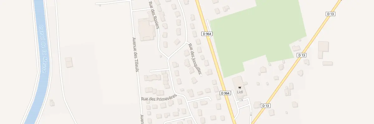 Plan du 3 Rue des Jonquilles à Stenay