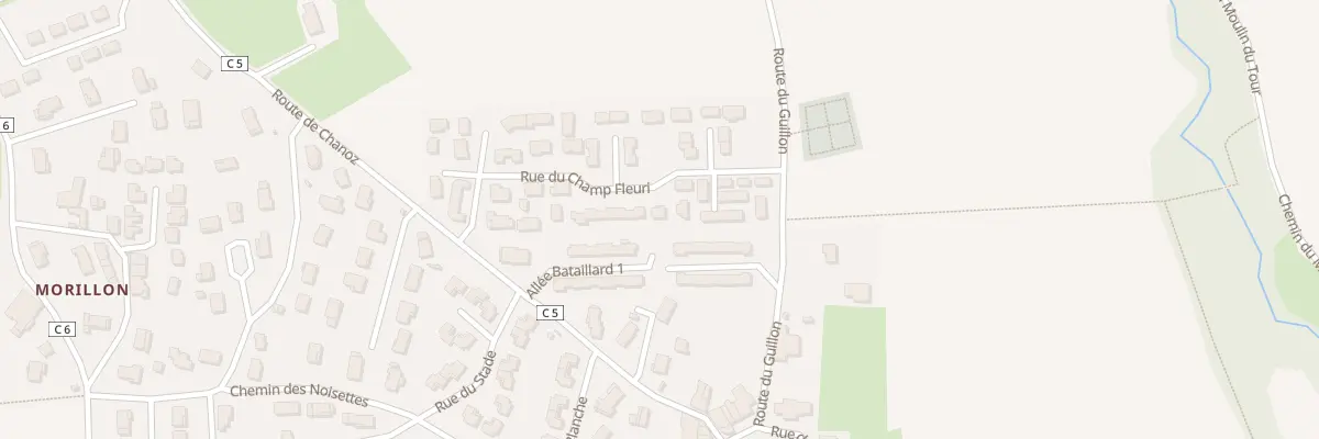 Plan du 120 Rue du Champ Fleuri à Rignieux-le-Franc
