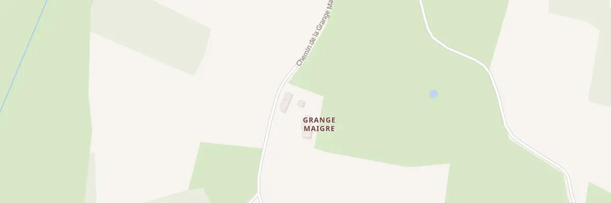 Plan du 881 Che de la Grange Maigre à Saint-Nizier-le-Bouchoux