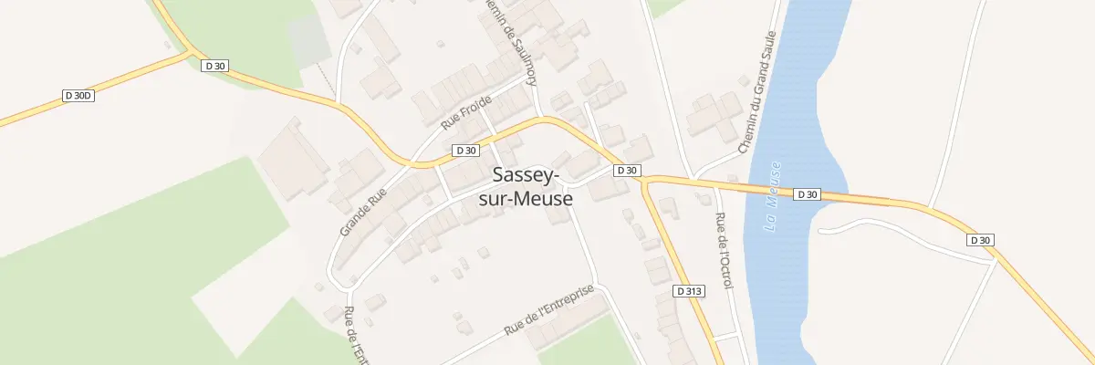 Plan du 7 Rue de l’Eglise à Sassey-sur-Meuse
