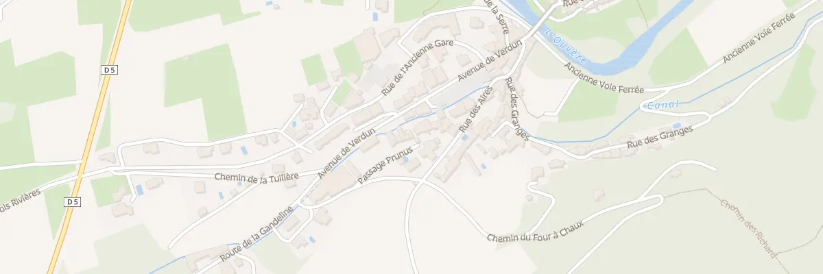 Plan du 5053 Les Aires à Mollans-sur-Ouvèze