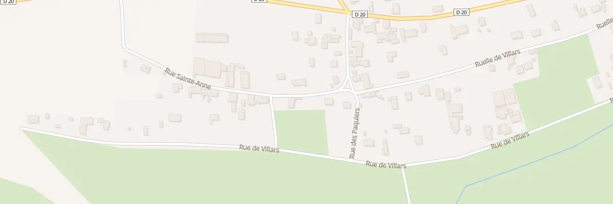 Plan du 1 Rue Sainte-anne à Esbarres