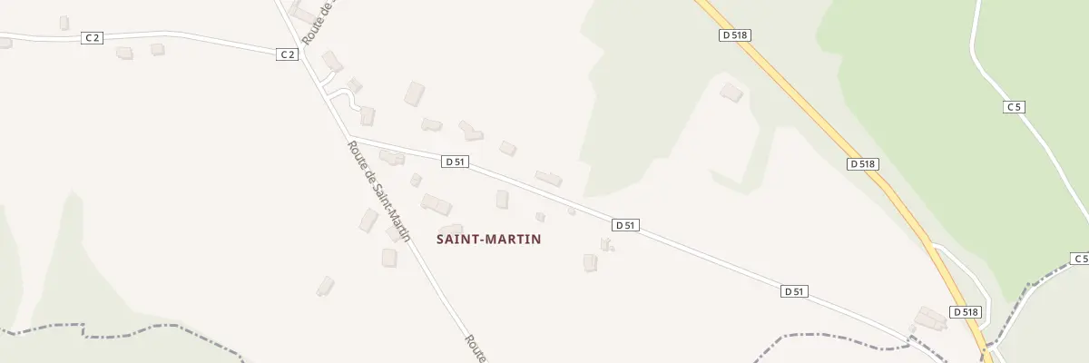 Plan du 5032 Saint Martin à Lieudieu
