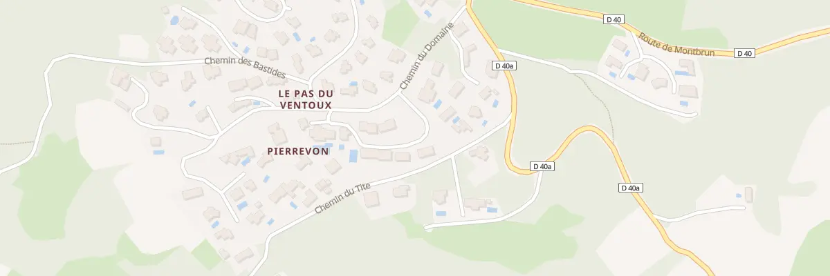 Plan du 5231D La Garigue de Pierevon à Mollans-sur-Ouvèze