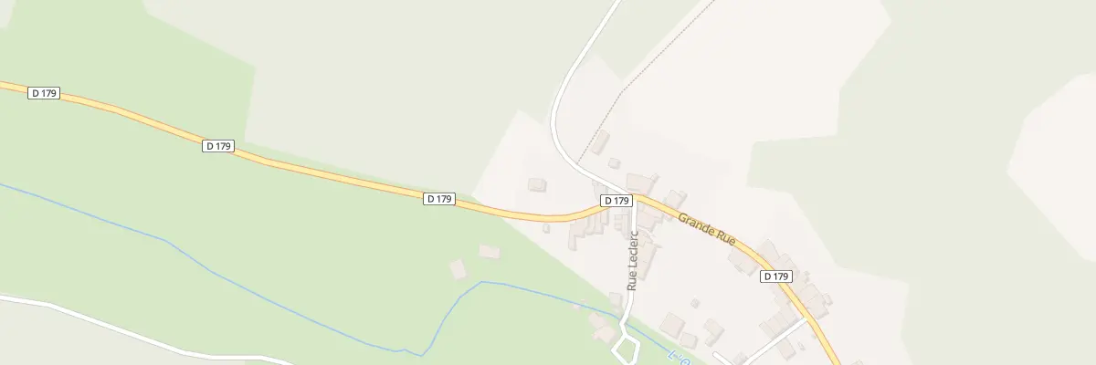 Plan du 2 Gr Grande Rue à Osne-le-Val
