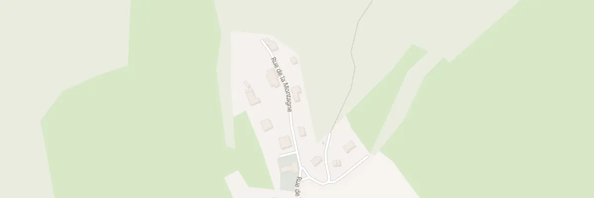 Plan du 20 Rue de la Montagne à Briaucourt