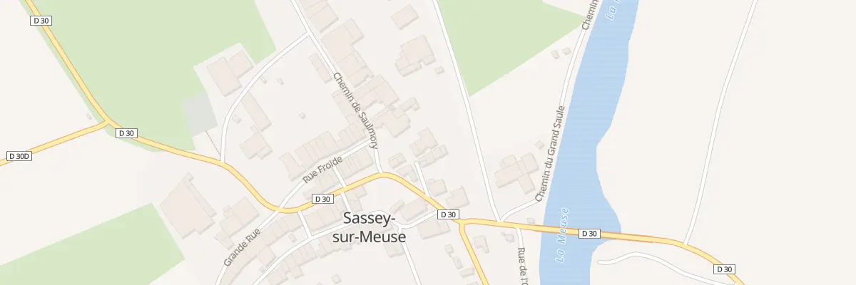 Plan du 1 Rue du Bas à Sassey-sur-Meuse