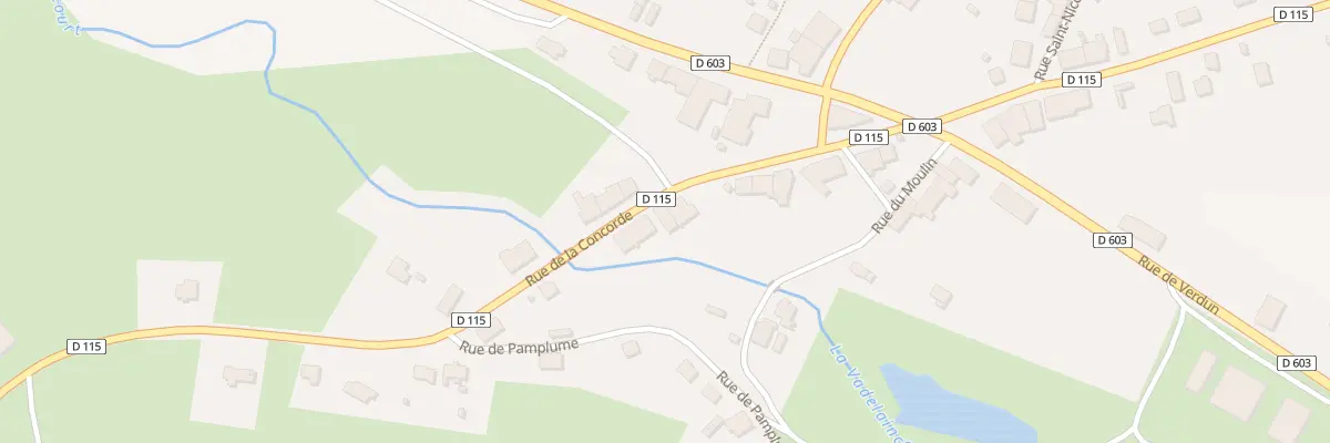 Plan du 183 Rue de la Concorde à Dombasle-en-Argonne