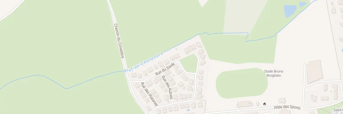 Plan du 147 Rue du Saule à Saint-Denis-lès-Bourg