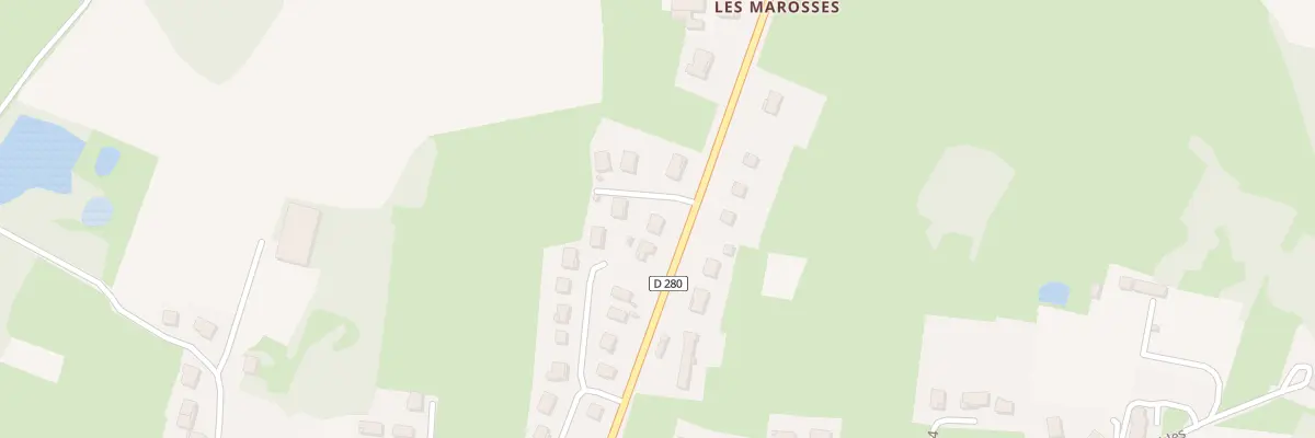 Plan du 315 Rue des Marosses à Branges