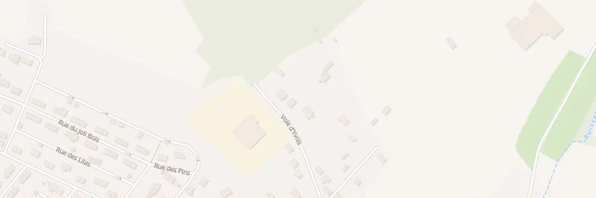 Plan du 5277 Voye d’Yvois à Blagny