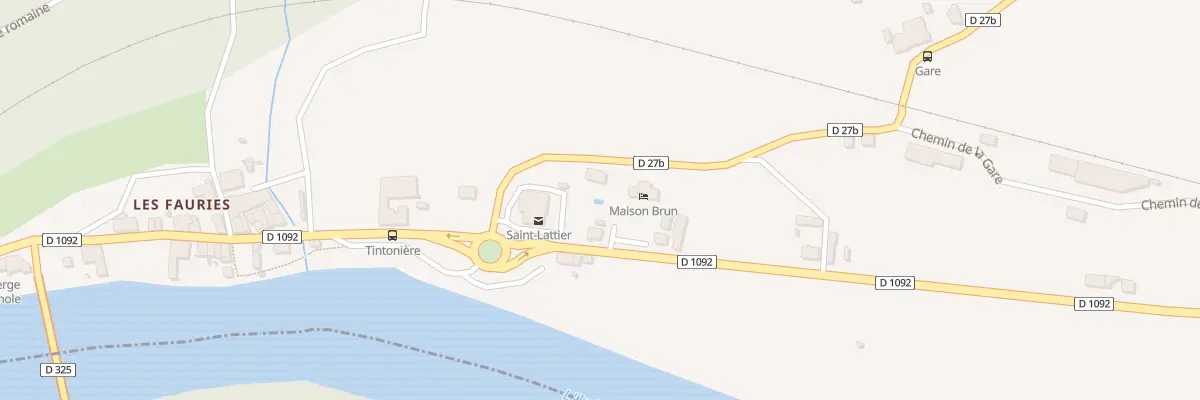 Plan du 95C Rte de St Marcellin à Saint-Lattier