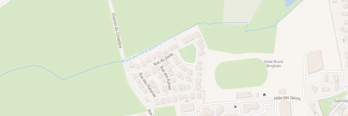 Plan du 170 Rue du Saule à Saint-Denis-lès-Bourg