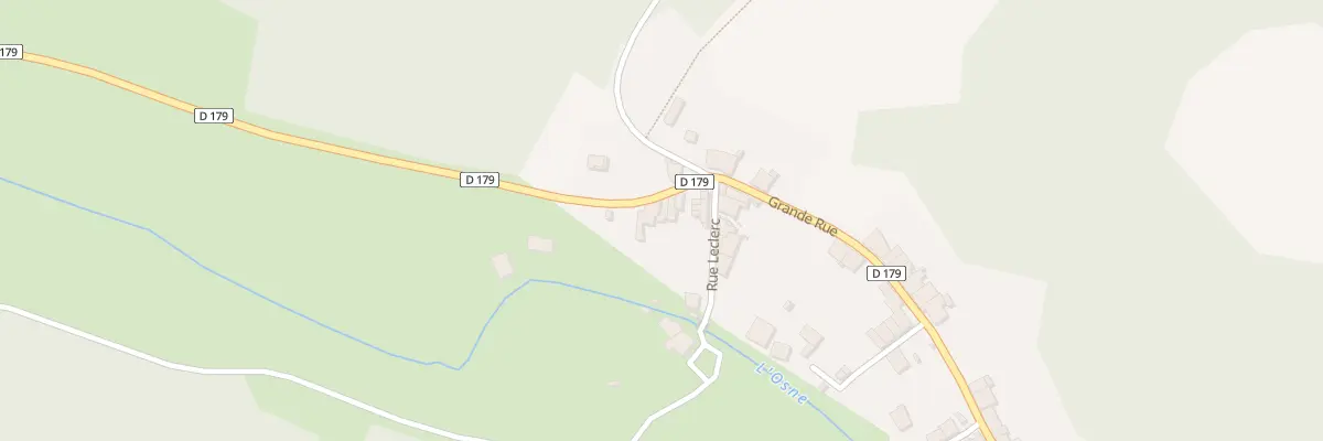 Plan du 3 Gr Grande Rue à Osne-le-Val