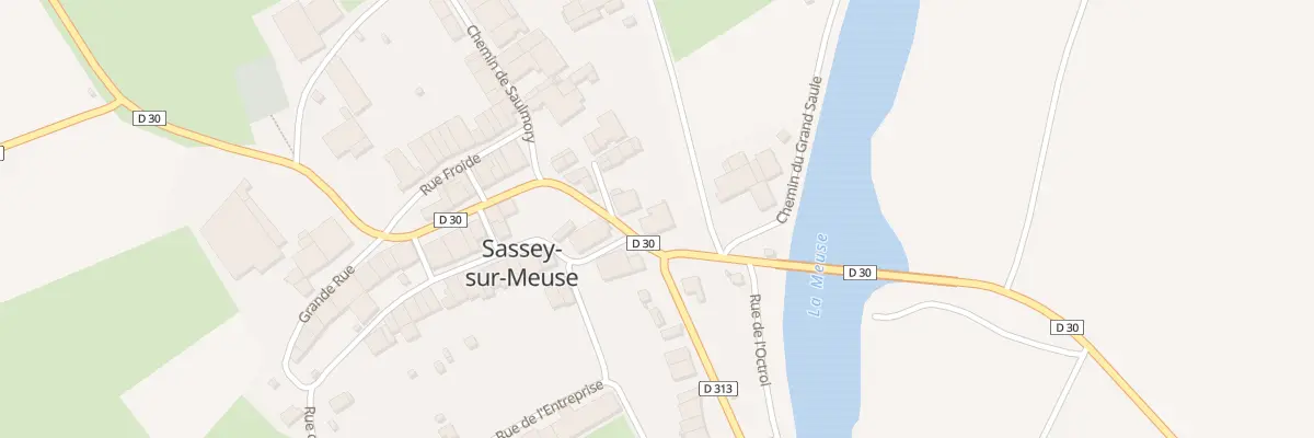Plan du 2 Gr Grande Rue à Sassey-sur-Meuse