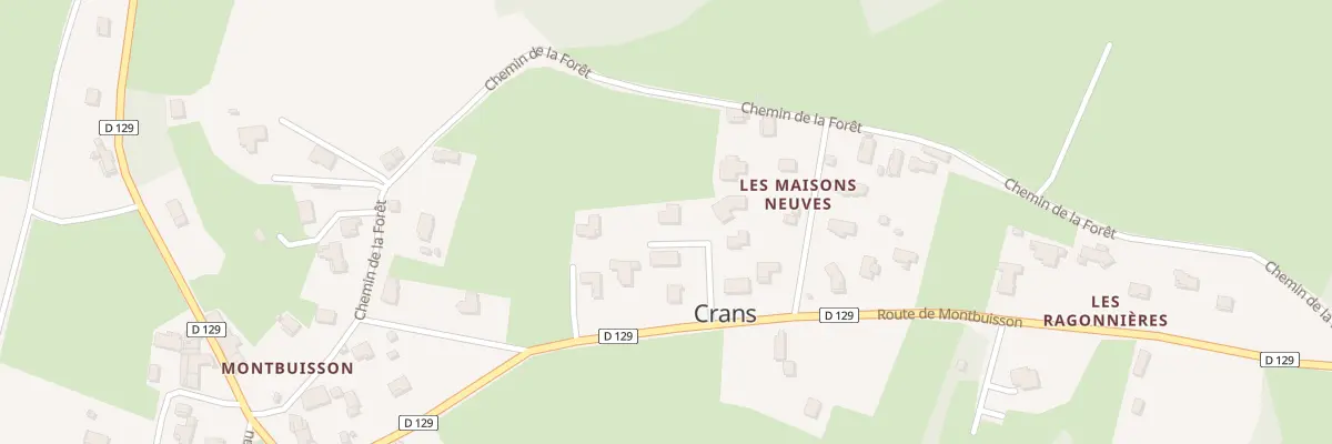 Plan du 4 Lot Les Grandes Terres à Crans