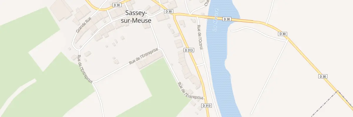 Plan du 8 Rue du Paquis à Sassey-sur-Meuse