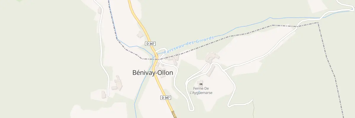 Plan du 5032 Molliere à Bénivay-Ollon