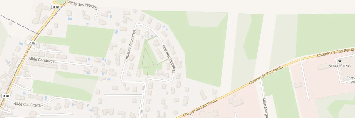 Plan du 12 Rue des Alouettes à Tignieu-Jameyzieu