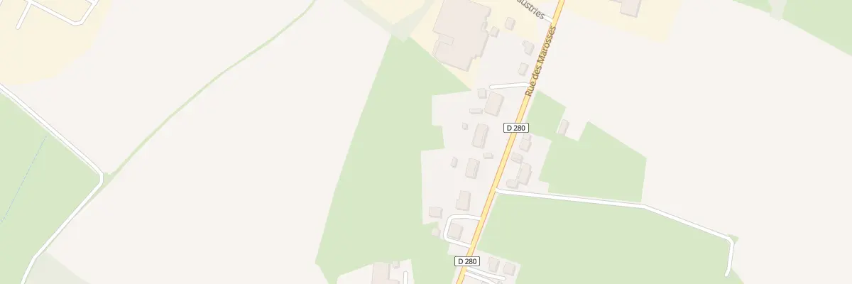 Plan du 695 Rue des Marosses à Branges