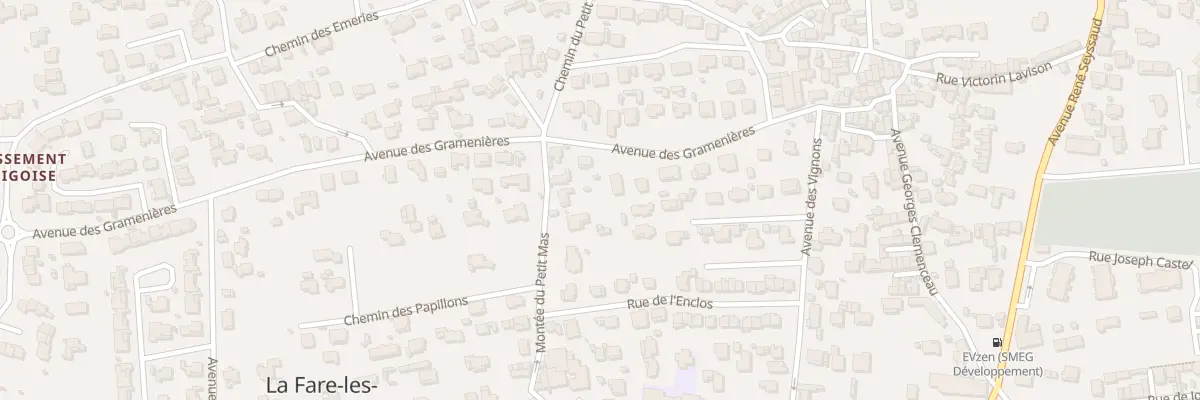 Plan du 26B Mte du Petit Mas à La Fare-les-Oliviers