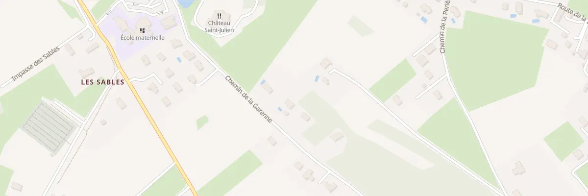 Plan du 276 Che de la Garenne à Frontonas