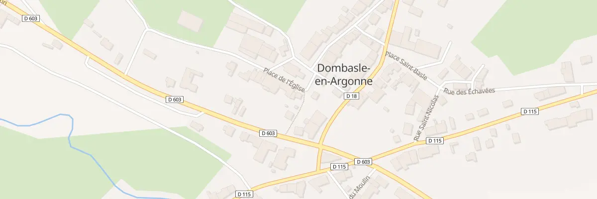 Plan du 49 Pl de l’Eglise à Dombasle-en-Argonne