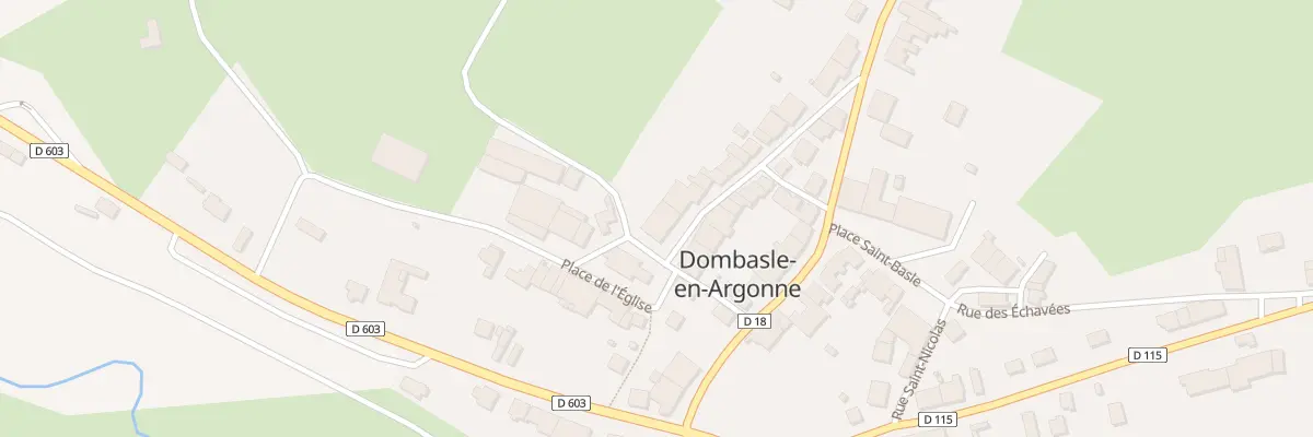 Plan du 5 Rue Nationale à Dombasle-en-Argonne