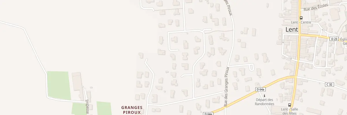 Plan du 33 Rue du Developpement à Lent
