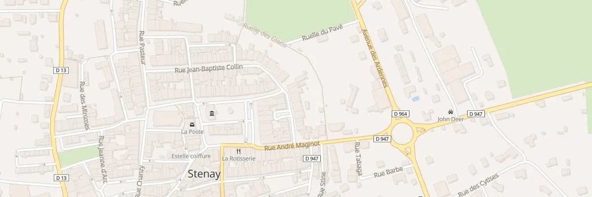 Plan du 51 Rue Jean-baptiste Collin à Stenay