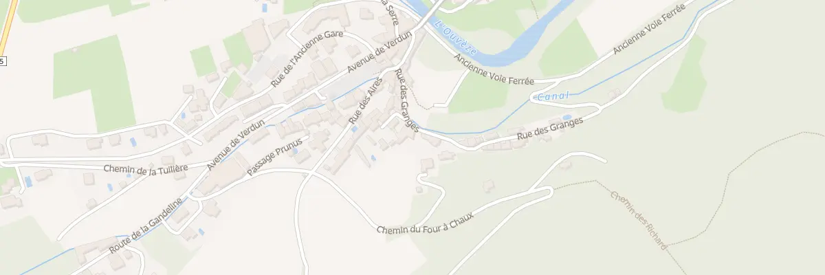 Plan du 80 Rue des Granges à Mollans-sur-Ouvèze