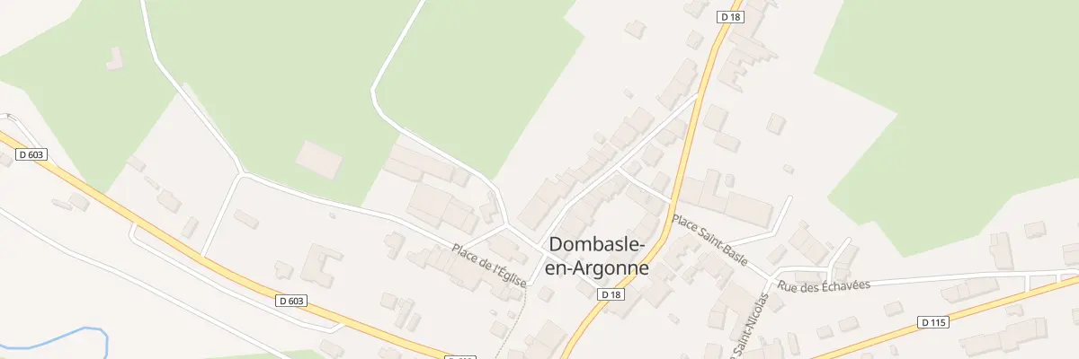 Plan du 43 Rue Nationale à Dombasle-en-Argonne