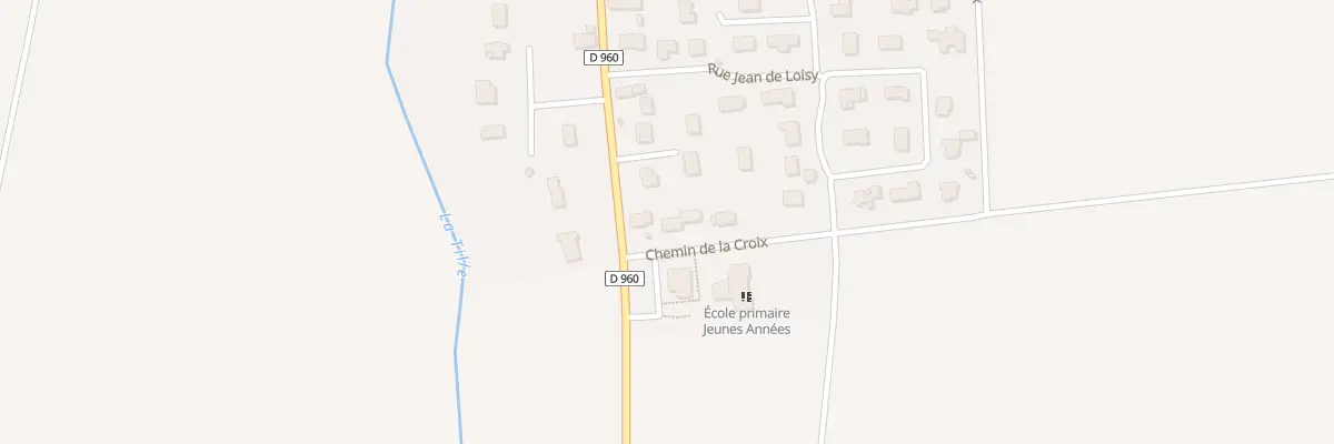Plan du 3 Che de la Croix Arceau à Tanay