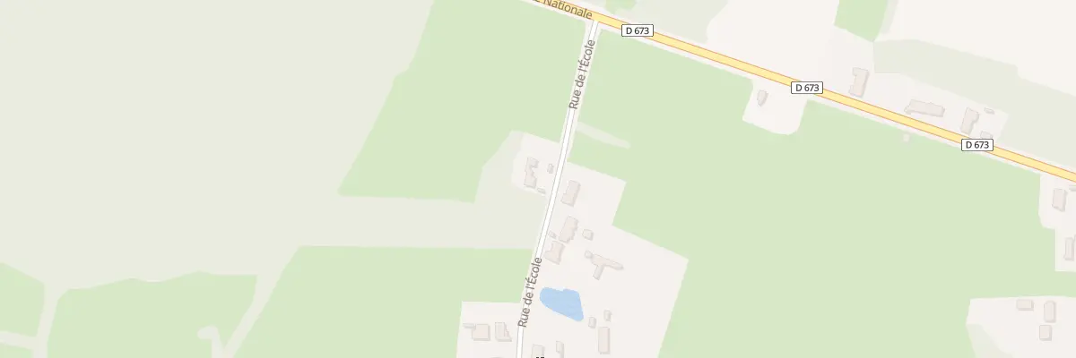 Plan du 9 Rue de l’Ecole à Clux-Villeneuve