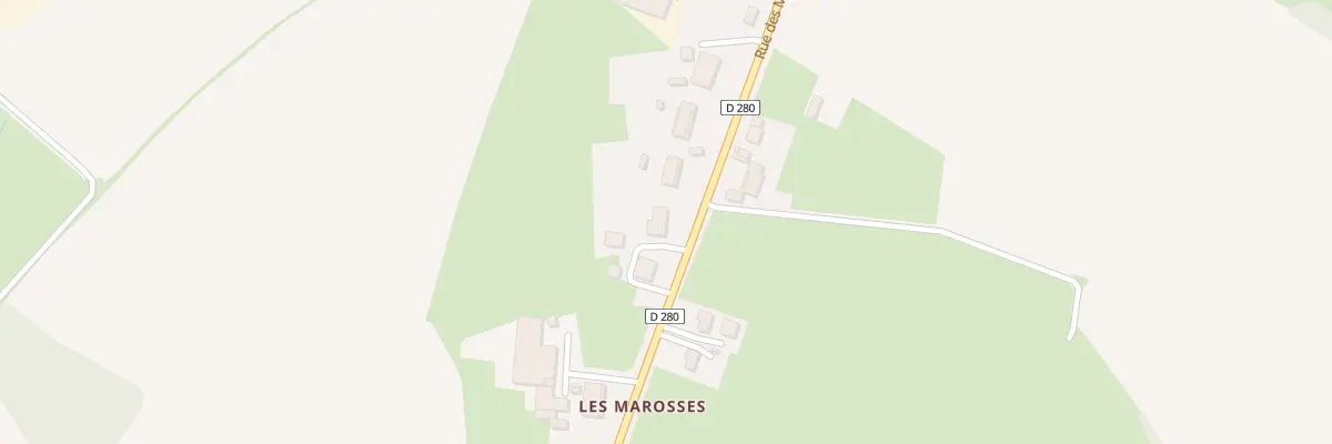 Plan du 615 Rue des Marosses à Branges