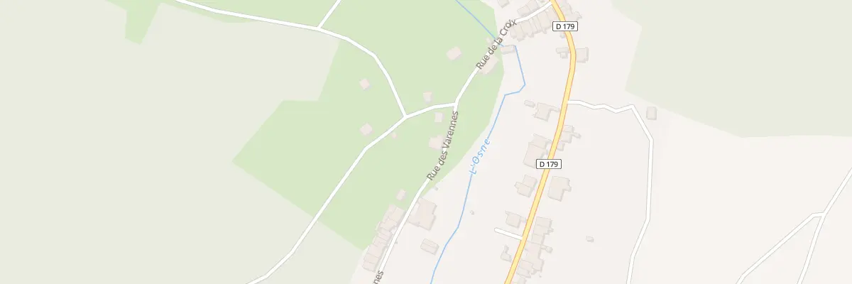 Plan du 16 Rue des Varennes à Osne-le-Val