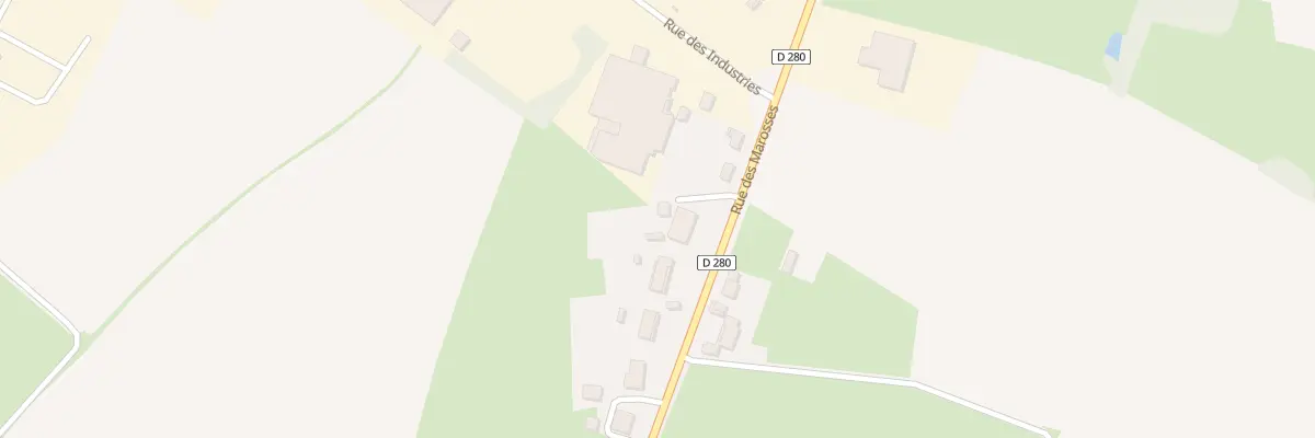 Plan du 745 Rue des Marosses à Branges