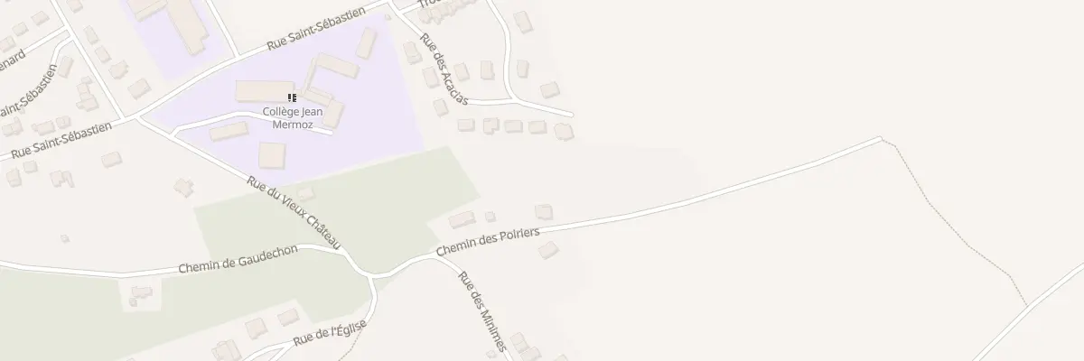 Plan du 7 Che des Poiriers à Dun-sur-Meuse