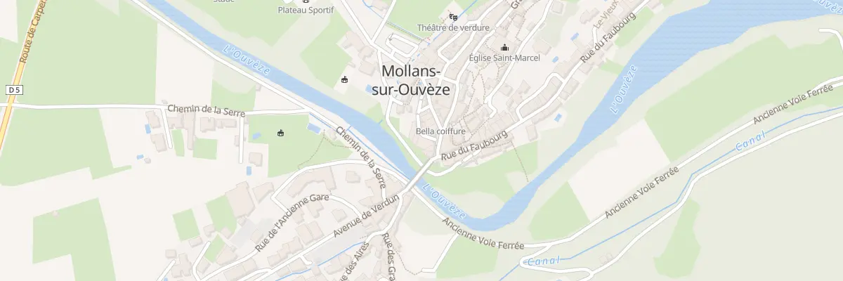 Plan du 6 Rue Basse à Mollans-sur-Ouvèze