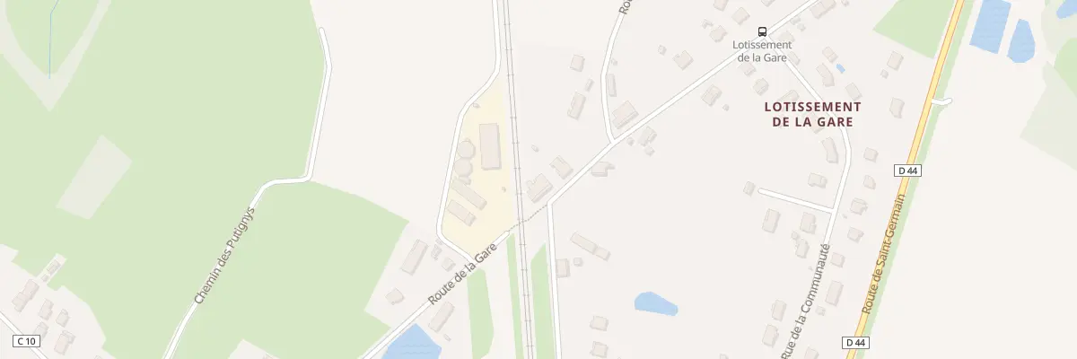 Plan du 11 Rue du Stade à Simard