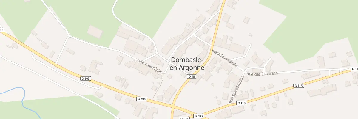 Plan du 18 Rue Nationale à Dombasle-en-Argonne