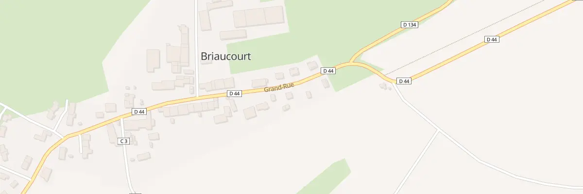 Plan du 5 Gr Grand Rue à Briaucourt
